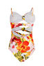 Floral One Piece Swimsuit