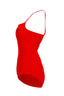 Fique Red One Piece Swimsuit
