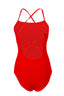 Fique Red One Piece Swimsuit