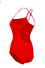 Fique Red One Piece Swimsuit