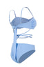 Sky Blue Bikini Set