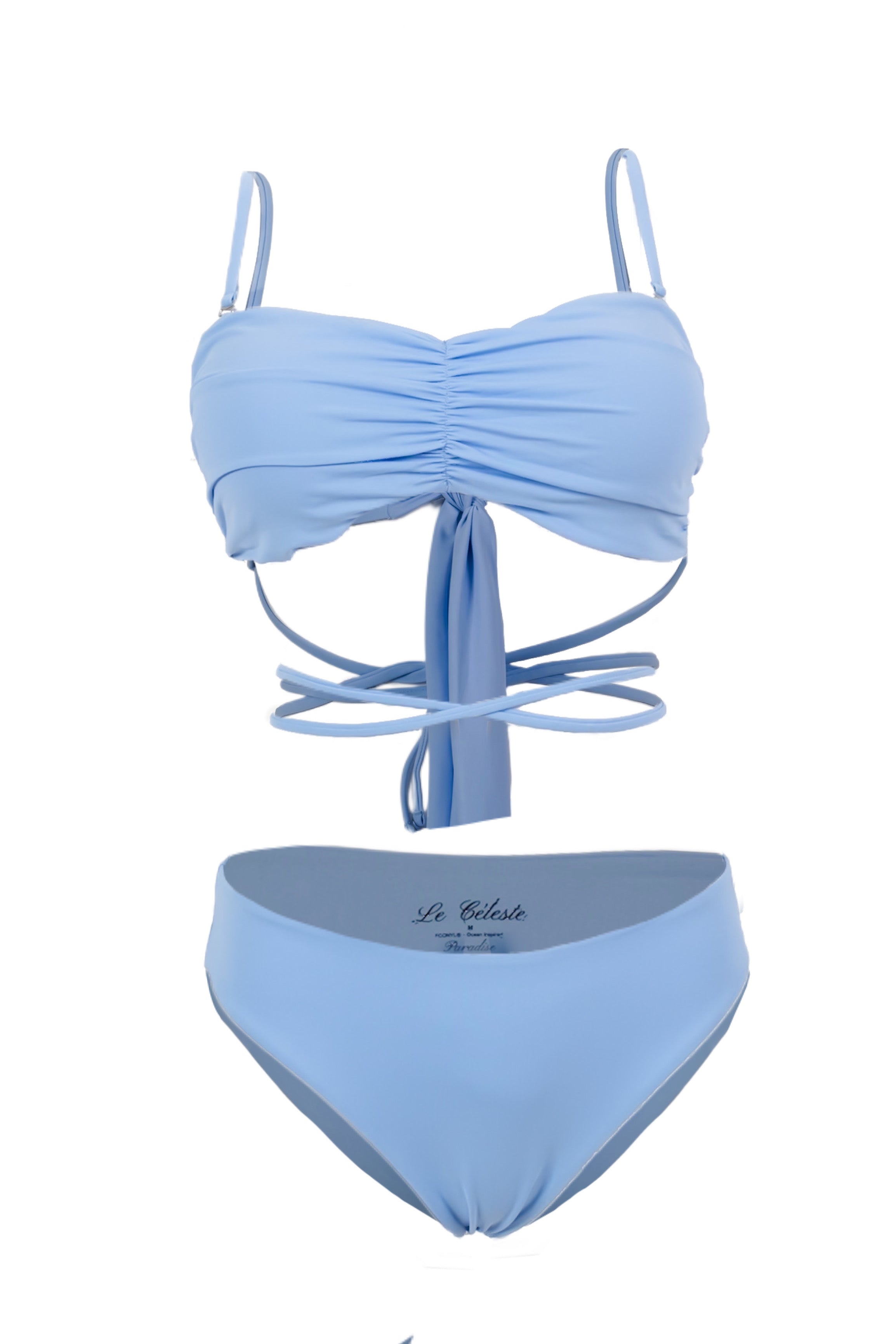 Sky Blue Bikini Set